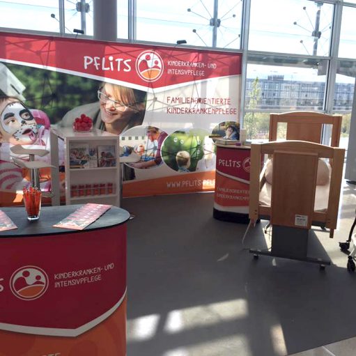 Pflegedienst PFLiTS auf der Messe in Leipzig